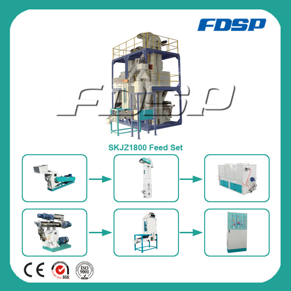 Chicken Feed Pellet Production Line/Farm Machinery