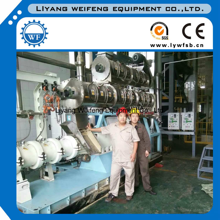 New Advanced Floating Fish Feed Extruder Machine