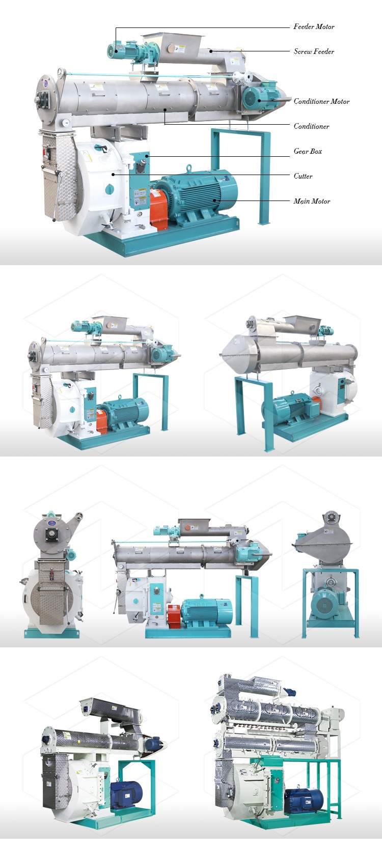2016 Hot Sale Ce Approved Pelletizer Machine Animal Feed Pellet Machine