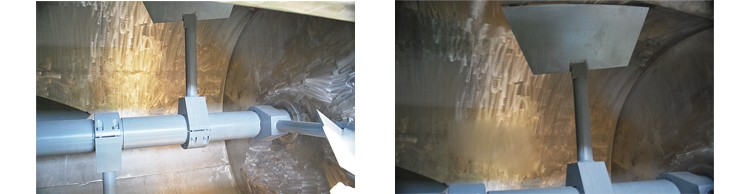 Double Shaft Feed Mixer Machine with Door-Opening Discharging Mechanism