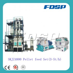 High Output Poultry Feed Production Line Cattle Feed Set