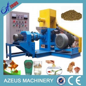 0.3- 0.35t/H Pellet Mill / Sinking and Floating Fish Feed Extruder