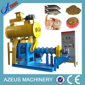 0.2-0.25t/H Output Small Pet Food Pellet Extruder (AZSS-80B)