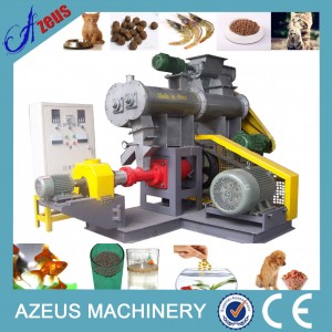 High Output Automatic Fish Feed / Animal Feed Pellet Machine