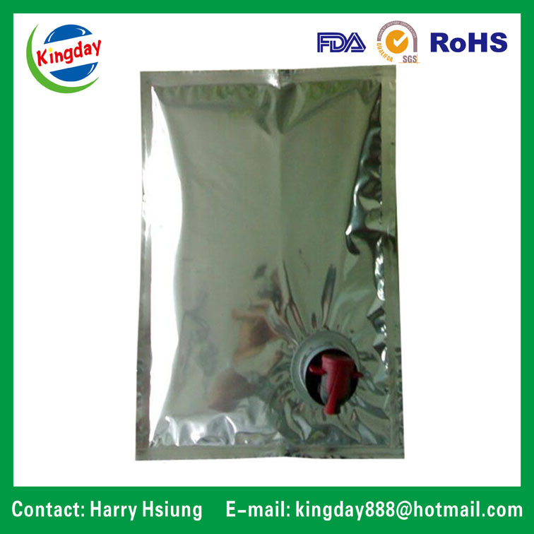 Metallic Bag in Box with Spout