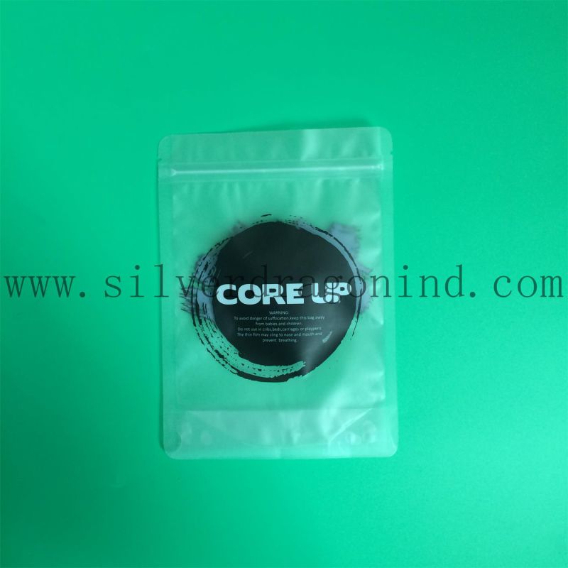Clear PVC Bag for Shorts Packing with Zipper