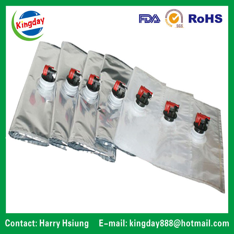 Metallic Bag in Box with Spout