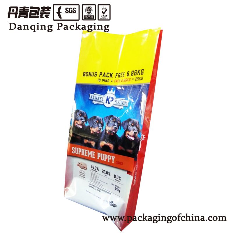 Plastic Packaging Flexible Plastic Dog Food Pouch