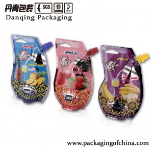 Shaped Packaging Gravure Printing Plastic Bags