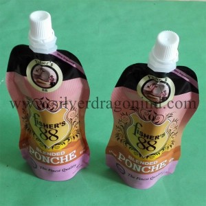 Pet/PE Stand-up Pouch Bag with Spout for Liquid