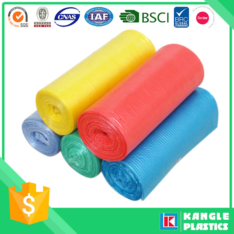 Plastic Biodegradable Star Seal Garbage Bag on Roll