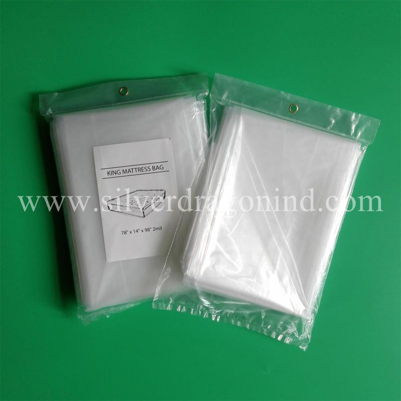 Customized Heat Sealing Mattress Bag with Header