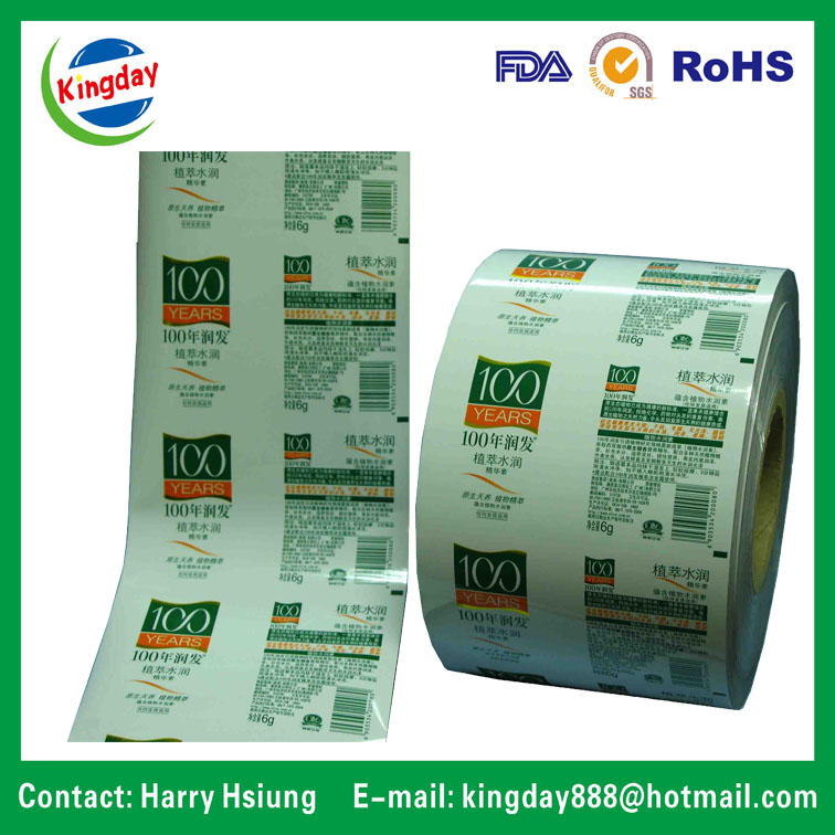 Rewind Film/Rolling Film/Packaging Film for Auto-Packing Machine for Shampoo