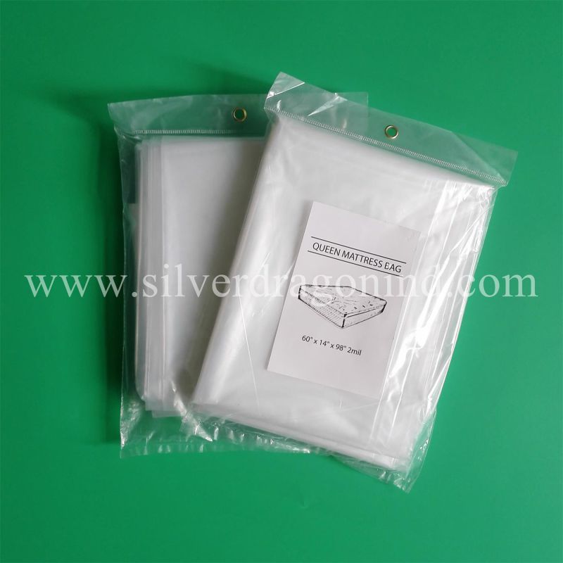 Customized Heat Sealing Mattress Bag with Header