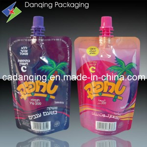 Printed Colourful Design Free-Standing Pouch Spout (DQ0174)
