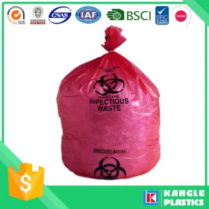 Factory Price Biohazard Hospital Garbage Bag with Printing