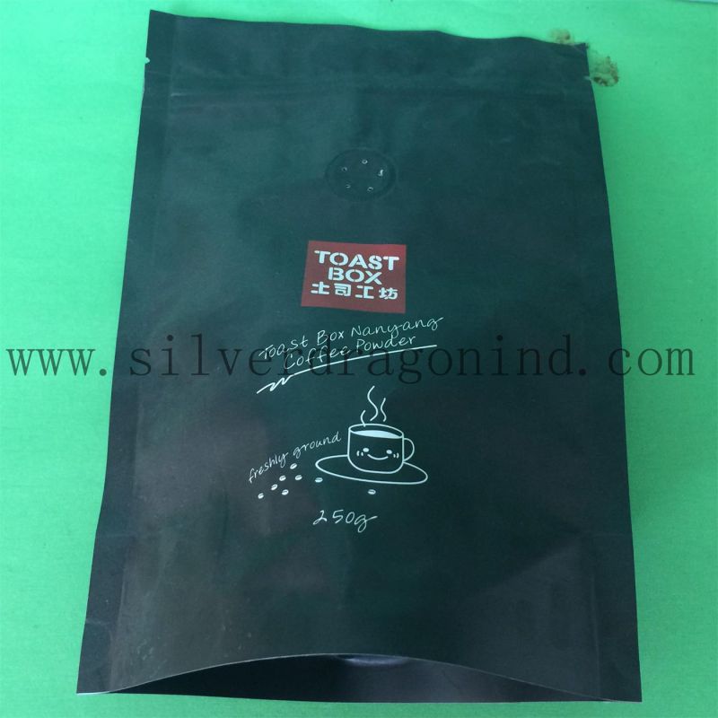 Colorful Coffee Packing Bag with Tie and Valve