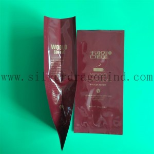 High Quality Plastic Coffee Bag with/Without Side Gusset