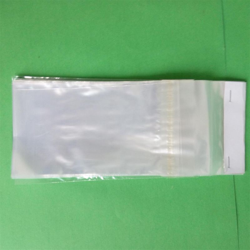 LDPE Adhesive Header Bag for Battery Waste