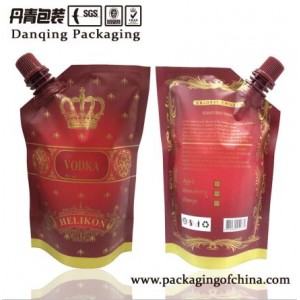 Matte Printing Packaigng for Vodka Pouch