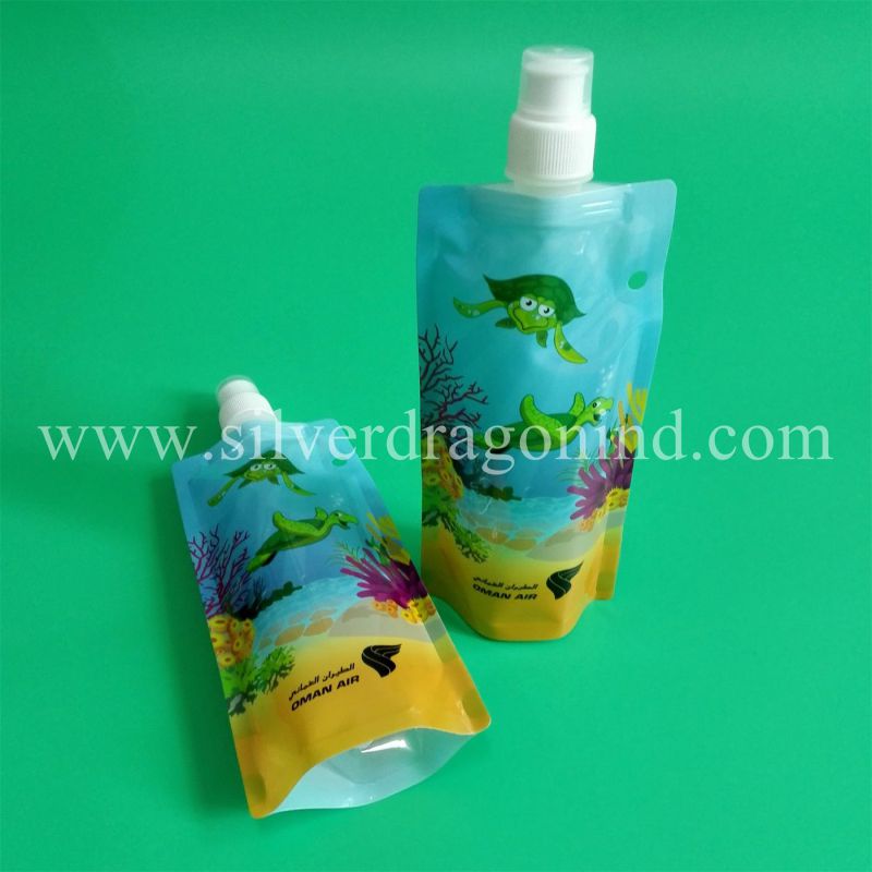 Stand up Spout Pouch for Washing Liquid Packaging