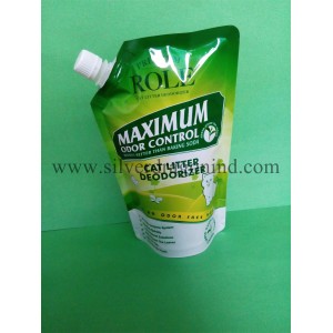 No-Leak Stand up Spout Pouches with Custom Printed