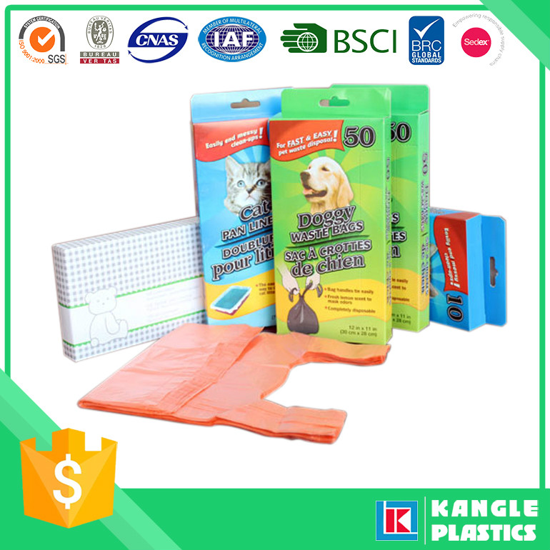 Eco Friendly Biodegradable Dog Poop Bag with Printing