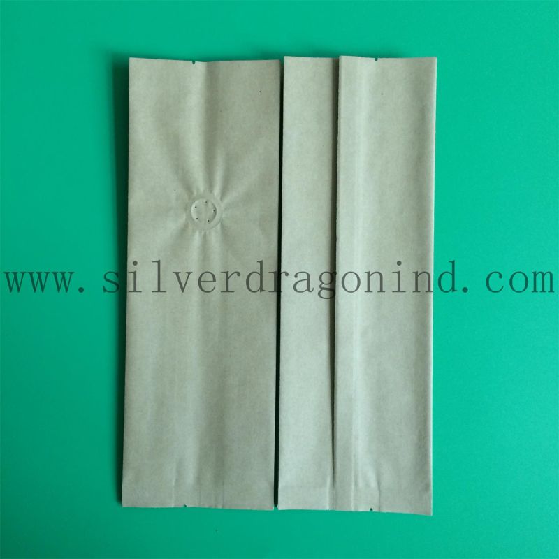 Kraft Paper Coffee Packaging Bag with Logo Printing