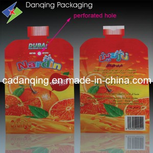 Guangdong Food Packaging Stand up Pouch with Tube Hole
