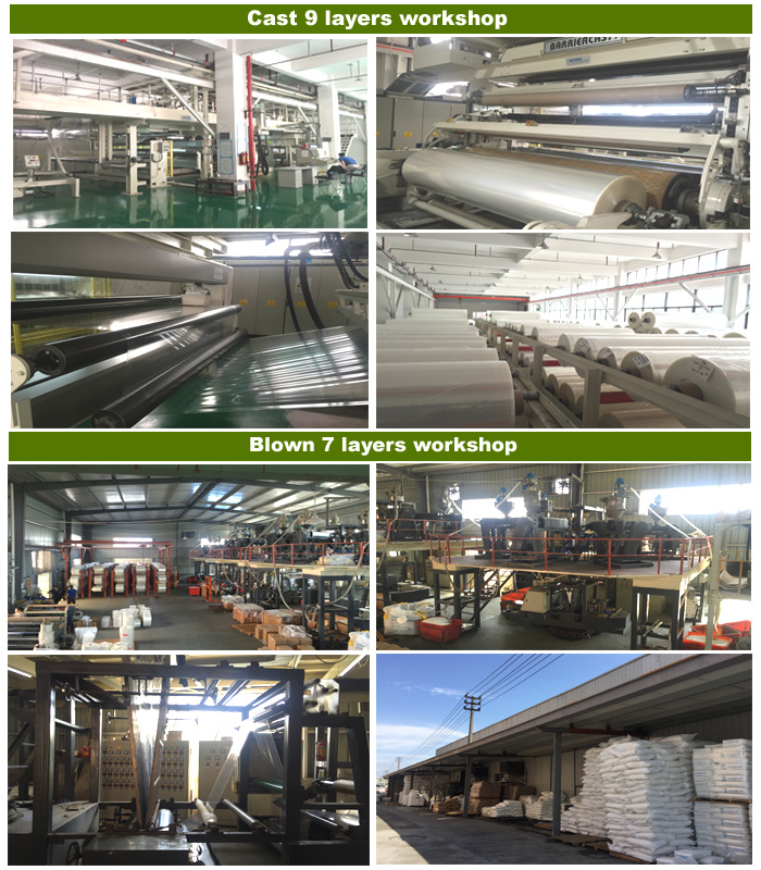 Flexible Barrier Plastic Bag Food Vacuum Sealer