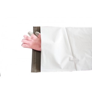 Promotional White Plastic Shipping Bag