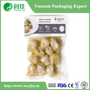 PA PE Food Packaging Barrier Vacuum Bag