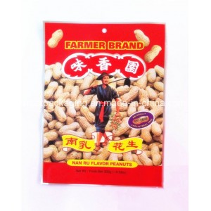 Zx Factory Price 3 Sides Seal Peanut Pouch