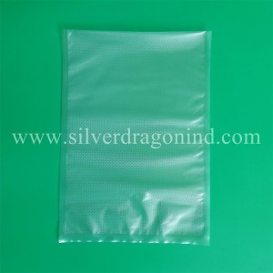 Transparent Vacuum Bag with One Side Embossed