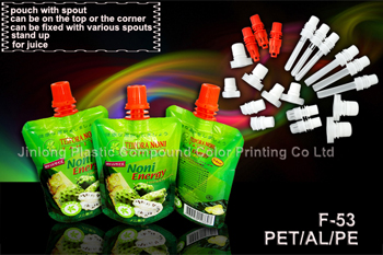 Stand up Juice Bag with Spout