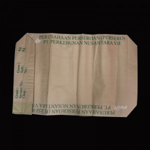 Machine Make Natural Brown Paper Cement Bag