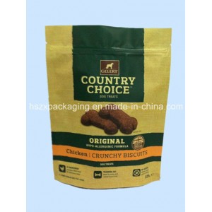 Laminated Standing Pet Food Zipper Bag