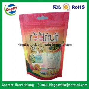 Standup Ziplock Packaging Bag for Dry Food