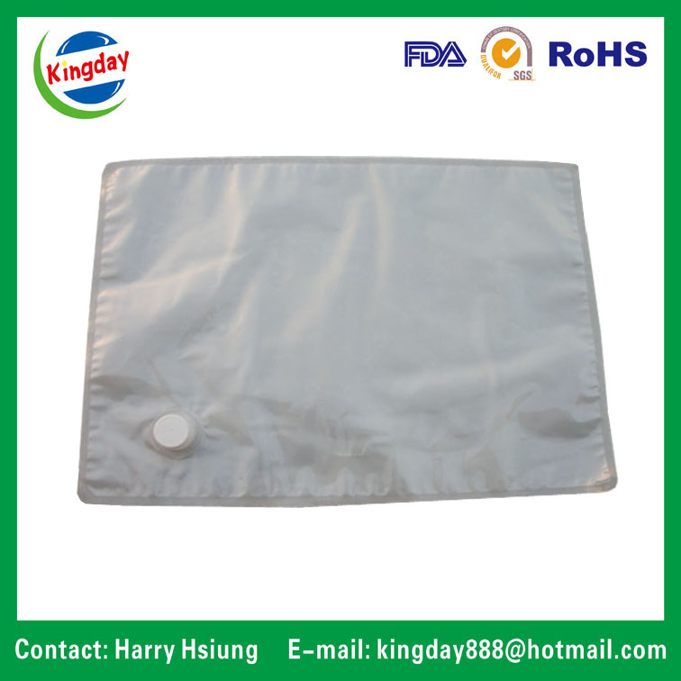 Clear Wine Bag in Box with Spout for Oil