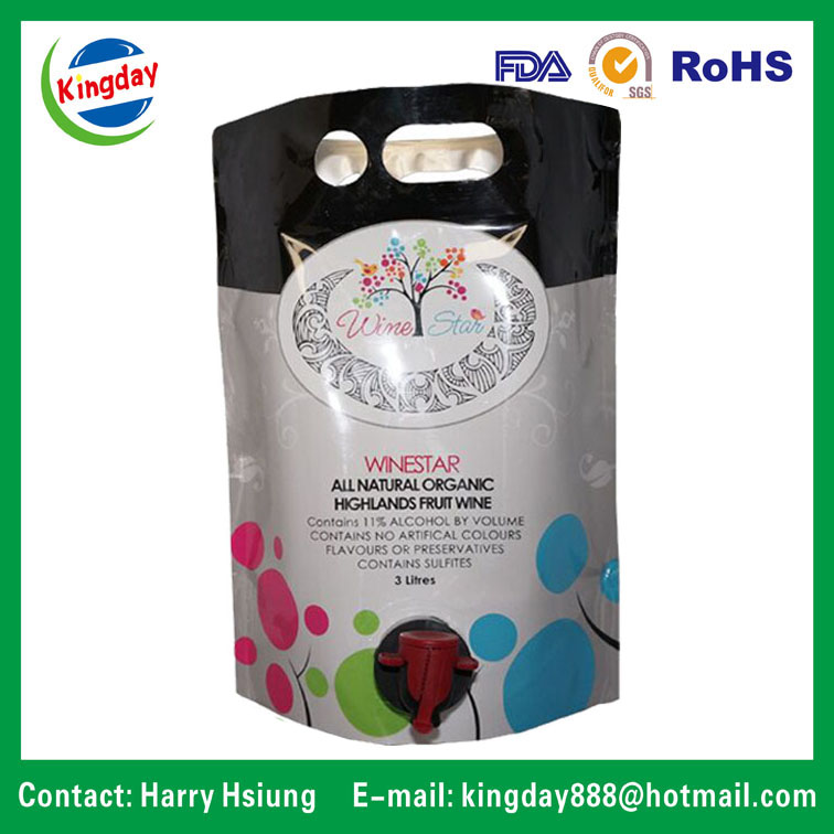Bag Box with Spout for Wine /Water/Oil