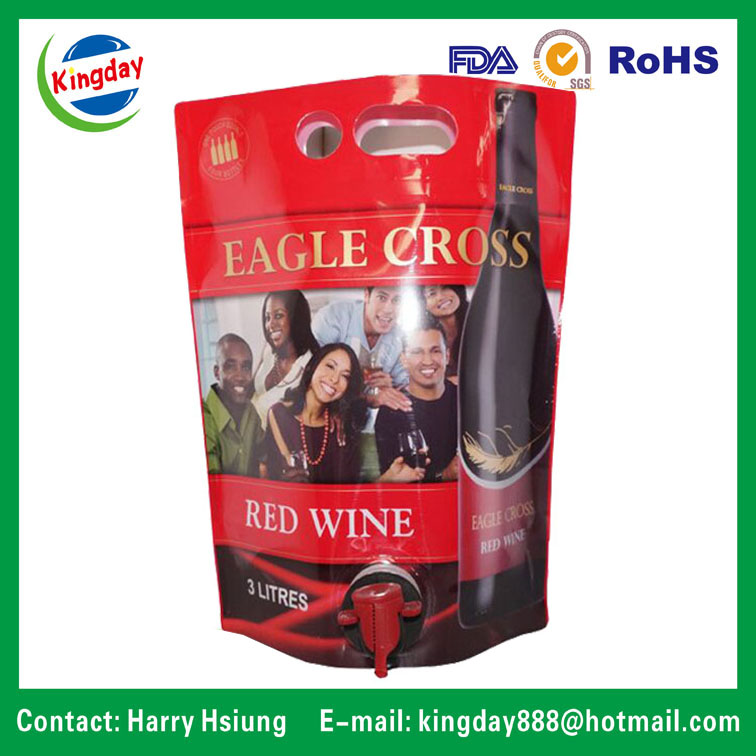 Bag with Spout in Box for Liquid