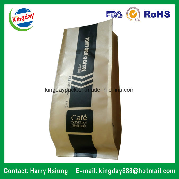 Coffee Bag with Valve for Ziplock/Standup/Aluminum Foil
