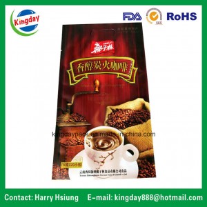 3 Sides Sealing Coffee Bag with Different Material