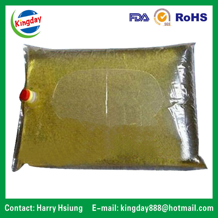 Clear Bag with Cap Filling Edible Oil