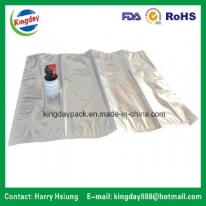 Metallic Bag in Box with Spout for Filling Wine