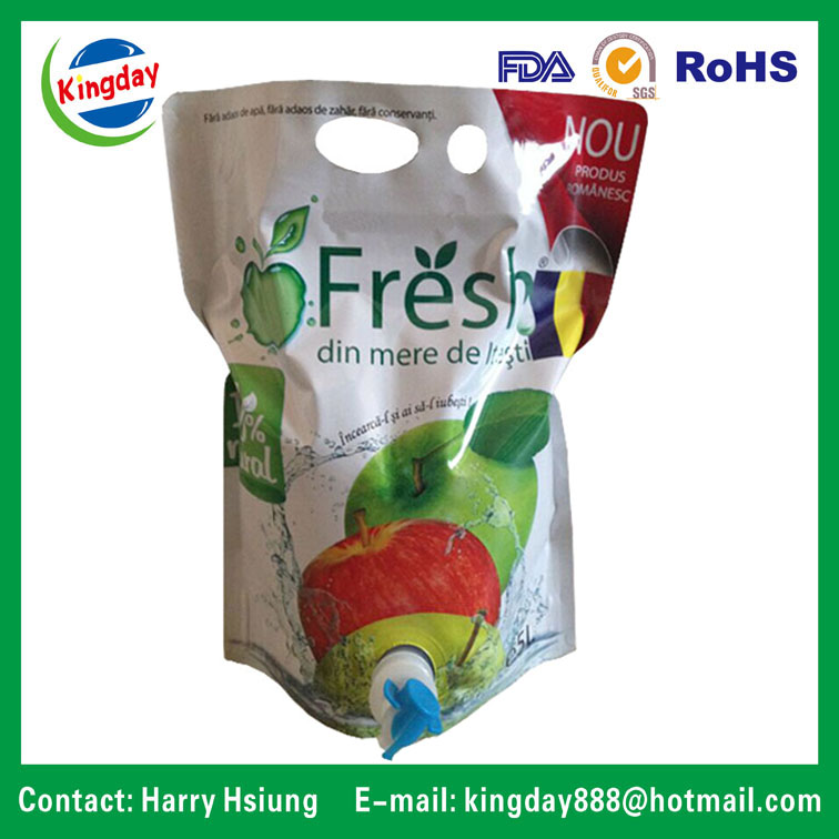 Bag with Spout in Box for Wine /Water/Oil