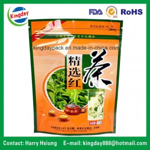 Aluminum Foil Tea Bag Tea Bag with Ziplock
