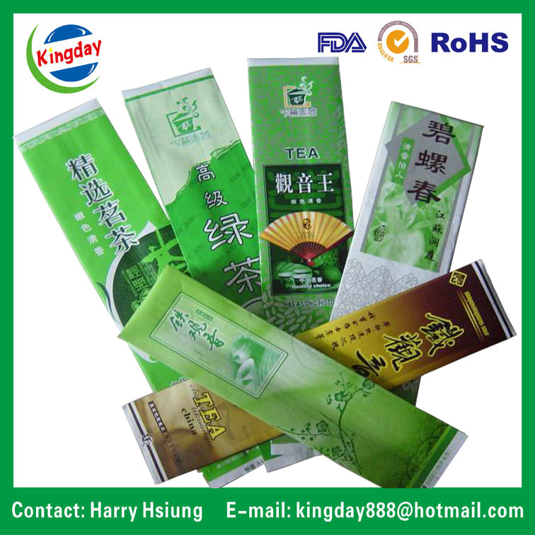 Different Material Tea Bag with Standup/Ziplock/Side Gusset