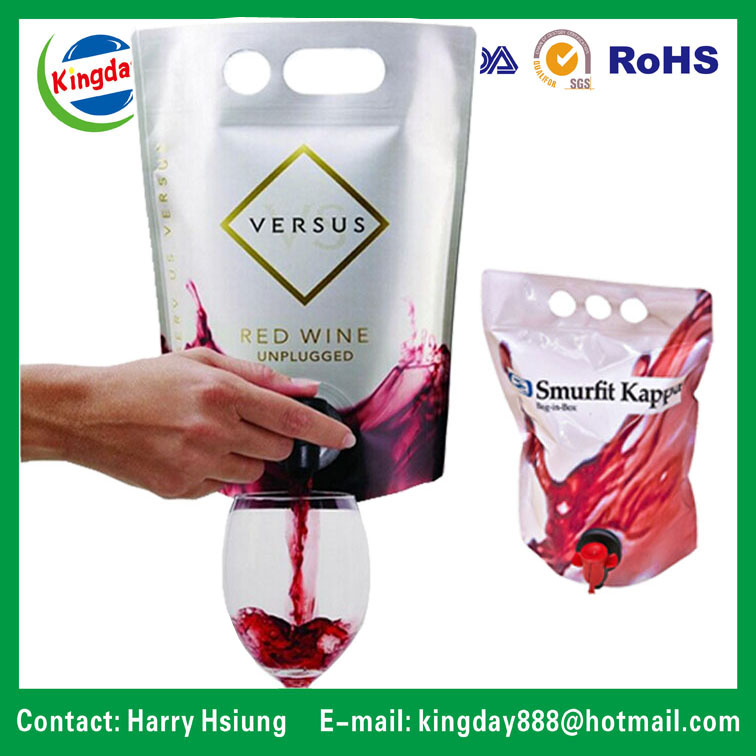 Bag with Spout in Box for Wine /Water/Oil Liquid