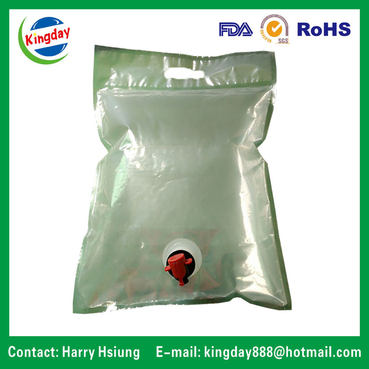 Wine Packaging Bag in Box /Wine Bag with Spout in Box